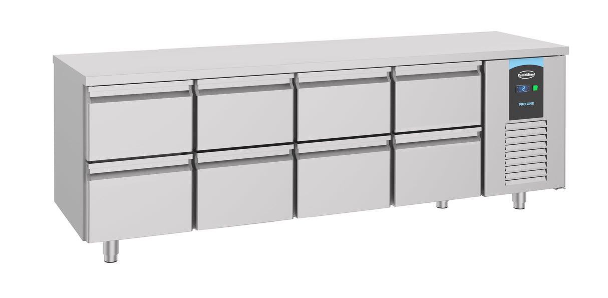 Combisteel 700 Refrigerated Counter 8 Drawers - 7489.5550  Combisteel