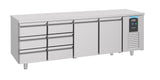 Combisteel 700 Refrigerated Counter 2 Doors 6 Drawers - 7489.5570  Combisteel