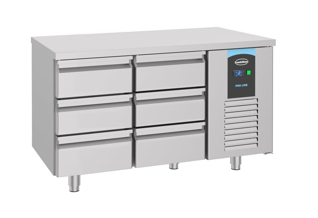 Combisteel 700 Refrigerated Counter 6 Drawers - 7489.5575  Combisteel