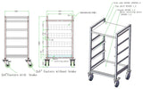 Combisteel Basket Trolley 500X500 - 7490.0272