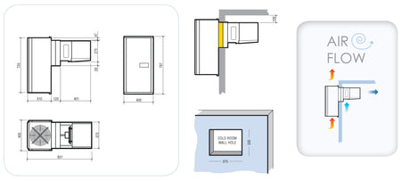 Combisteel Positive Wall-Mounted Unit Small - 7492.0120