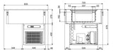 Combisteel Drop-In Ice Bin 4 - 7495.0110