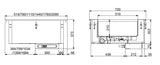 Combisteel Drop-In Bain-Marie Unit Hetelucht 2/1 - 7495.0265