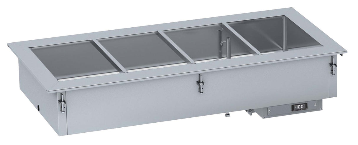 Combisteel Drop-In Bain-Marie Unit 2/1 - Automatic Water Filling - 7495.0285