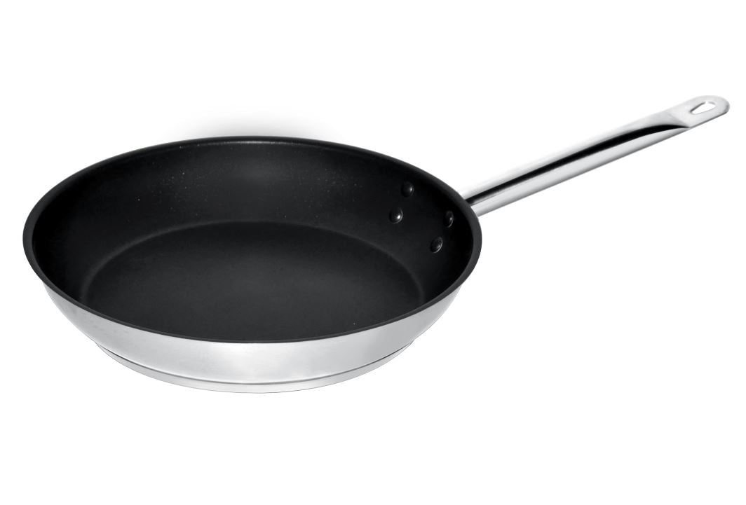 Combisteel Frypan Stainless Steel + Non-Stick Coating - 7501.0105