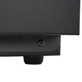BARKÜHLSCHRANK 3 GLASTÜREN SCHWARZ 470L LED | 7503.0010