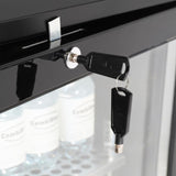 BARKÜHLSCHRANK 3 GLASTÜREN SCHWARZ 470L LED | 7503.0010