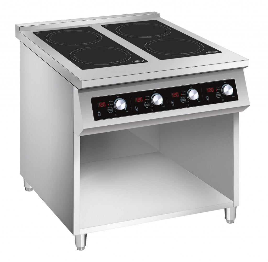 Combisteel Induction Freestanding Cooking Stove 4 Hobs - 7505.0010 4 & 6 Burner Ovens Combisteel   