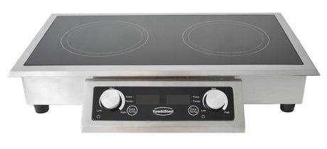 Combisteel Drop-In Induction Stove 2 Hobs - 7505.0020  Combisteel