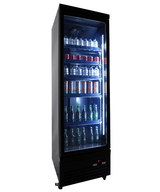 COMBISTEEL REFRIGERATOR 1 GLASS DOOR BLACK CEB-500R BL | 7526.0100