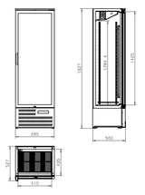 Combisteel Backbar Cooler High Mvc-458 - 7526.0305