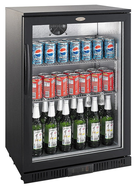 Combisteel Backbar Cooler Black 1 Door - 7527.0005  Combisteel