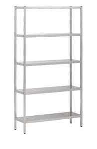 Combisteel Shelf Units 5 Levels - 7839.0350 Chrome Wire Shelving and Racking Combisteel