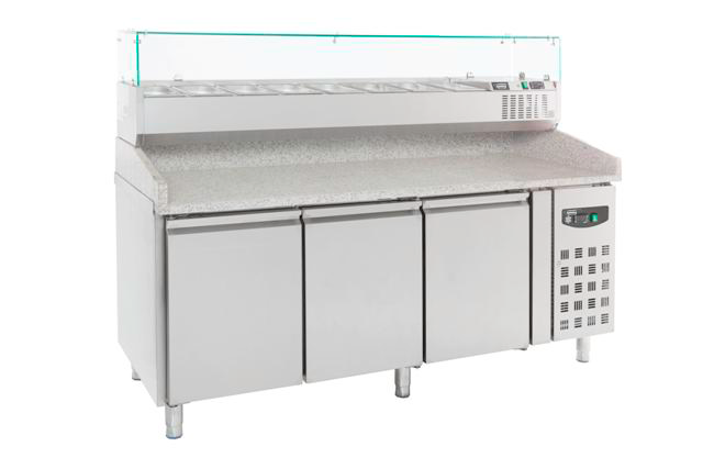 Combisteel Pizza Counter 3 Doors - 7950.0044