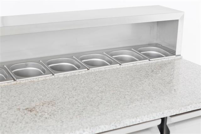 Combisteel Pizza Counter 3 Doors - 7950.0065