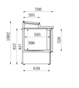 Combisteel Saladette 3 Doors - 7950.0100