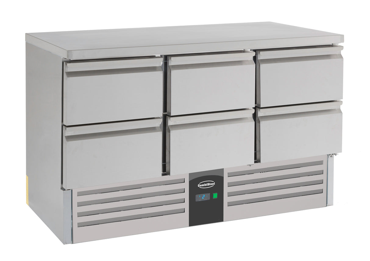 Combisteel Refrigerated Counter 6 Drawers - 7950.0113