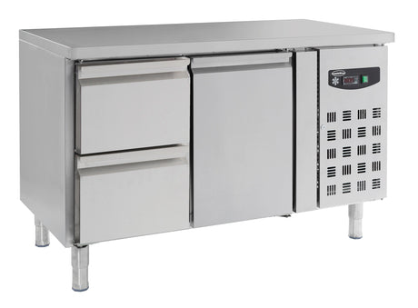 Combisteel 700 Refrigerated Counter 1 Door And 2 Drawers - 7950.0200  Combisteel