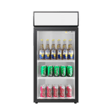 Cubo Tafelmodel Barkoelkast 84L - 1 Scharnierende Glazen Deur - Energiezuinig - CS-80H-EE