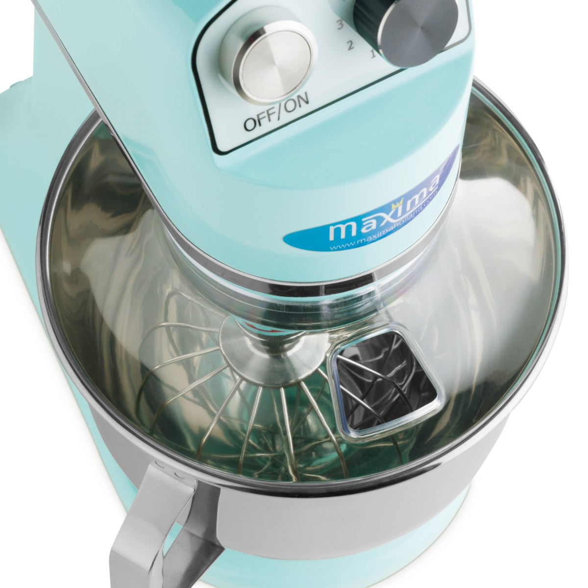 Maxima Küchenmaschine - 7 l - Bis zu 2 kg Teig - Blau - 09300152