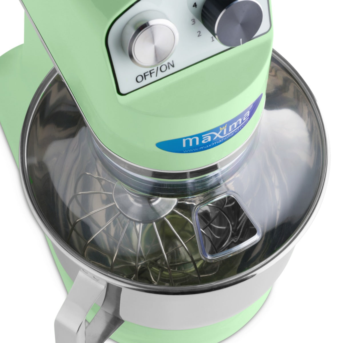 Maxima  Stand Mixer - 7L - Up to 2kg Dough - Green  - 09300153