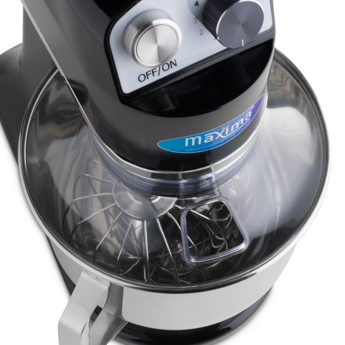 Maxima Standmixer - 7L - Tot 2kg Deeg - Zwart - 09360750