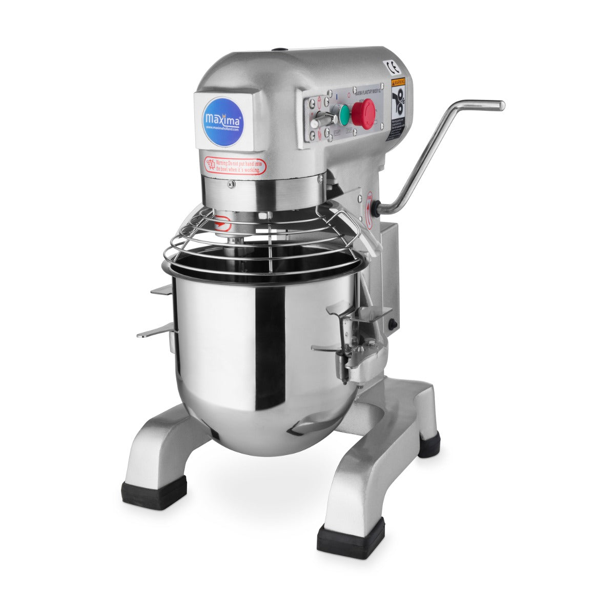 Maxima Planetaire Mixer - 10L - Tot 5kg Deeg - 3 Snelheden - 09300160