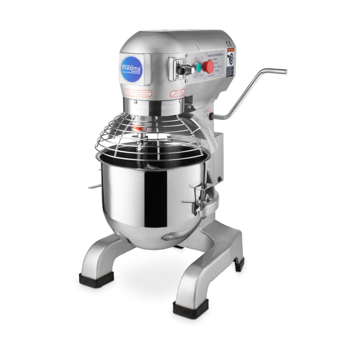 Maxima Planetaire Mixer - 20L - Tot 10kg Deeg - 3 Snelheden - 09300165