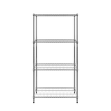 CUBO Chrome Wire Shelving Unit 4 Tier 900x450x1800mm CS-CR900