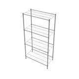 CUBO Chrome Wire Shelving Unit 4 Tier 900x450x1800mm CS-CR900