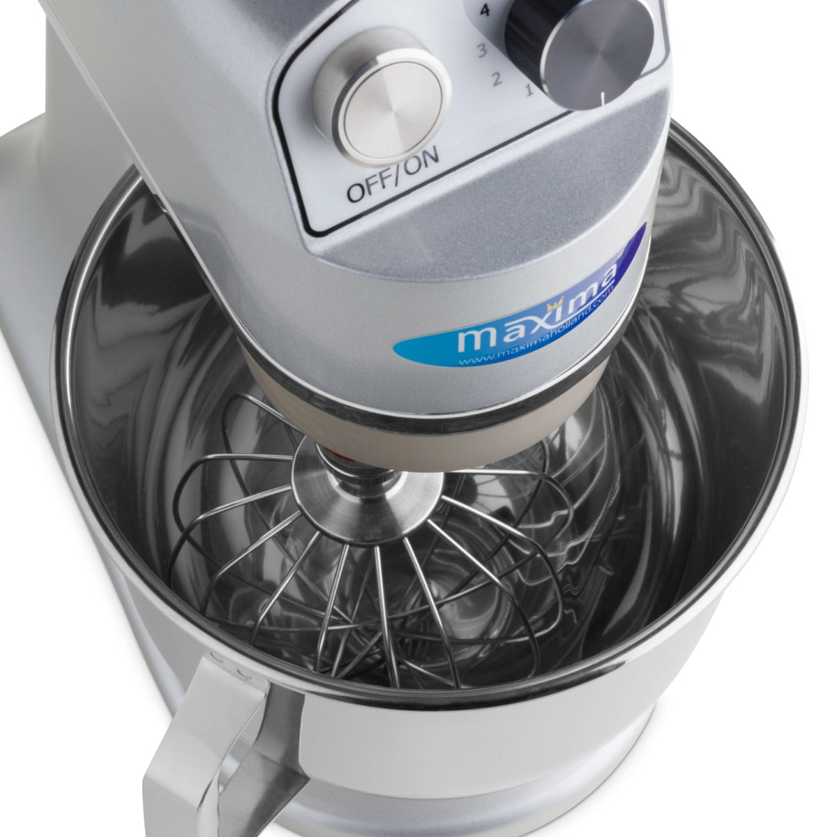 Maxima Standmixer - 7L - Tot 2kg Deeg - Zilver - 09360755