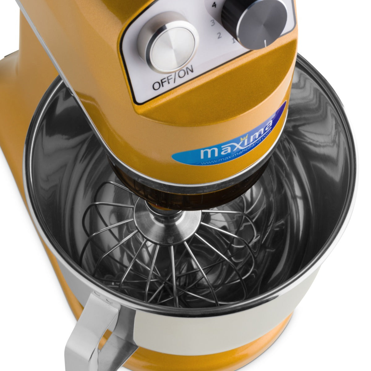 Maxima Standmixer - 7L - Tot 2kg Deeg - Goud - 09360765