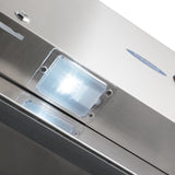 Maxima  Freezer - 600L - 3 Adjustable Shelves (2/1 GN) - on Wheels - incl Shelves  - 09400005