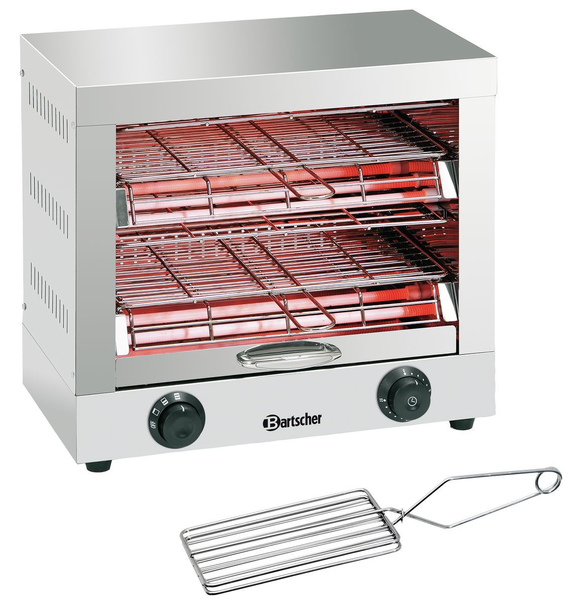 Toaster/ Kwarts gratineeroven, dubbel - BARTSCHER