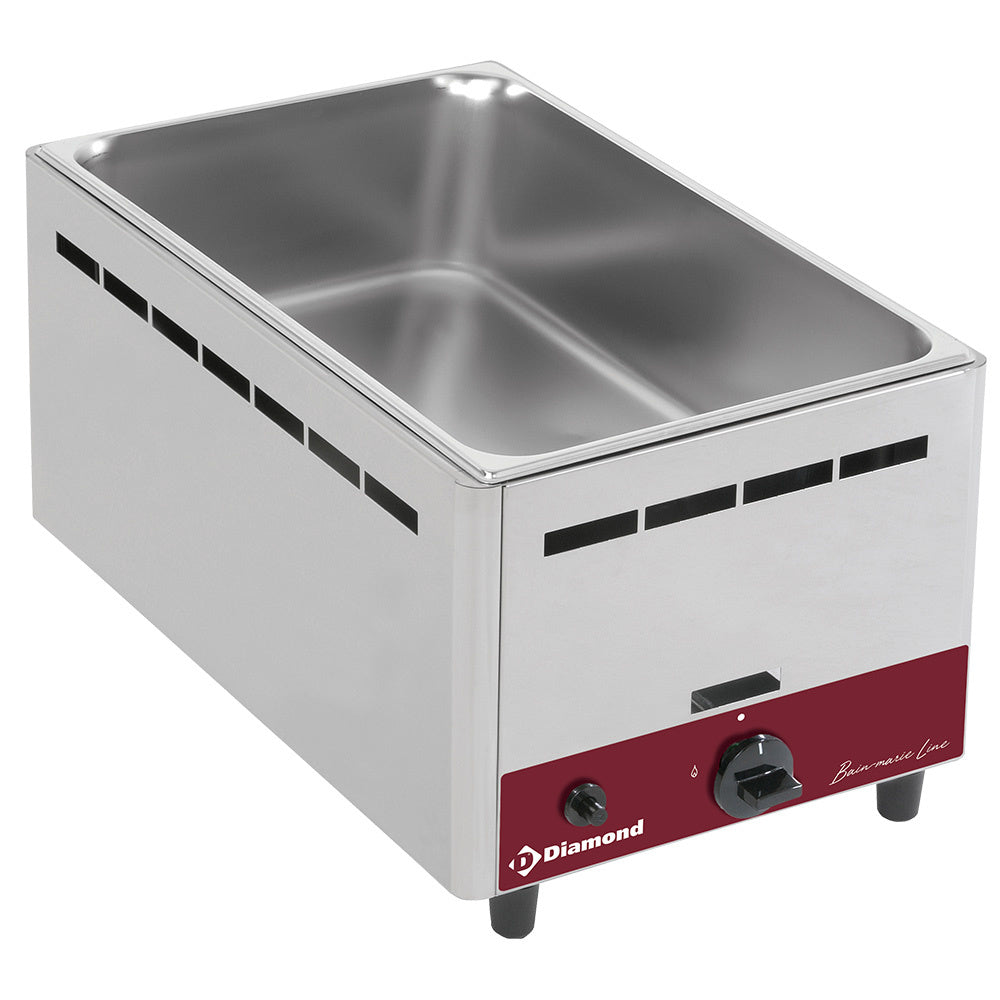 Diamond Tisch-Gas-Bain-Marie GN 1/1 - 150 mm - BMG-1/1