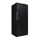 Cubo Gefrierschrank 510L - Schwarz mit LED-Beleuchtung - 1 Tür mit 5 Ablagen - Energieeffizient - CS-BF600V