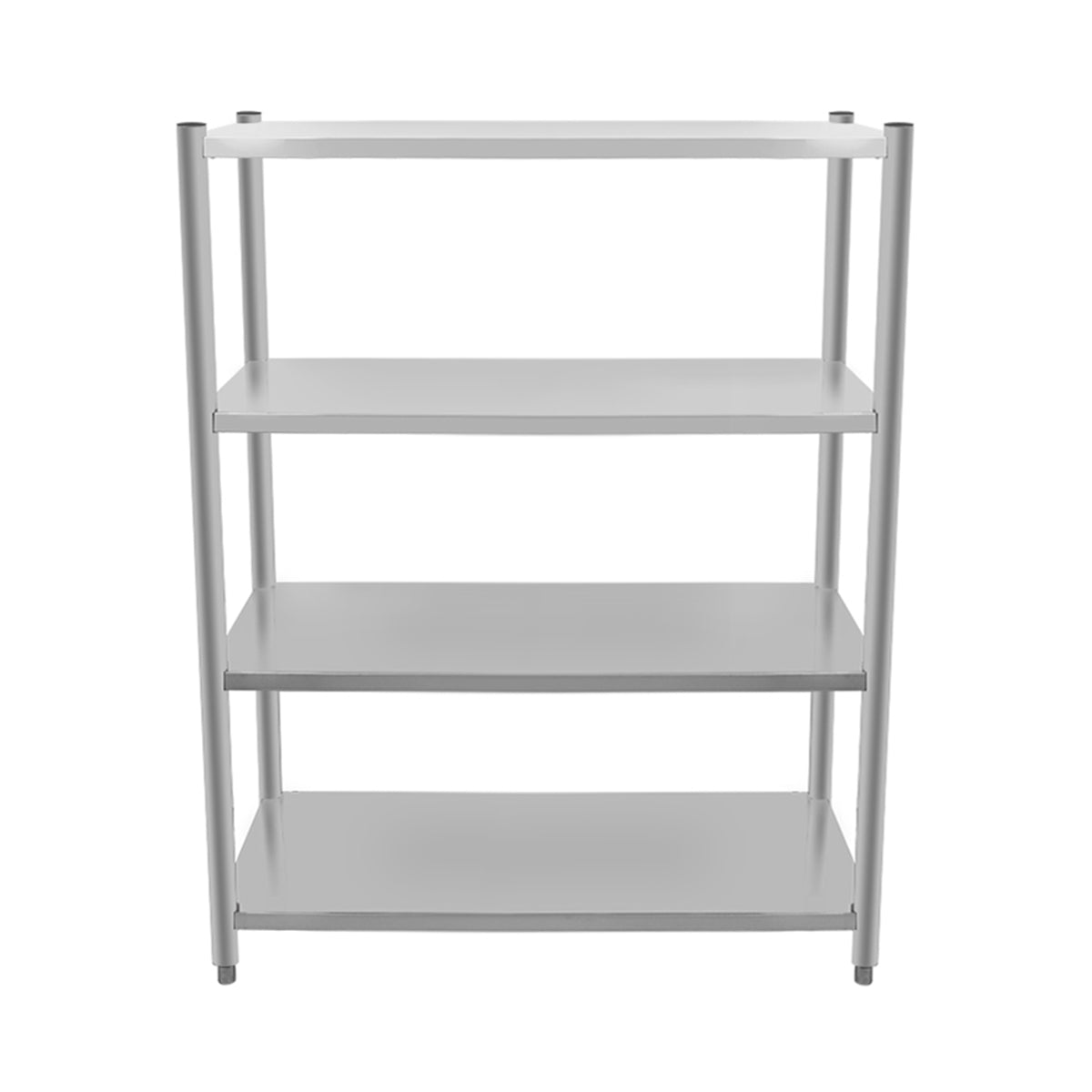 CUBO 4 Tier Kitchen Shelving Unit 1200mm Stainless Steel CS-4TS-1200