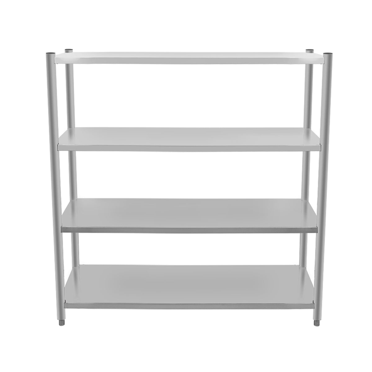 CUBO 4 Tier Kitchen Shelving Unit 1500mm Stainless Steel CS-4TS-1500