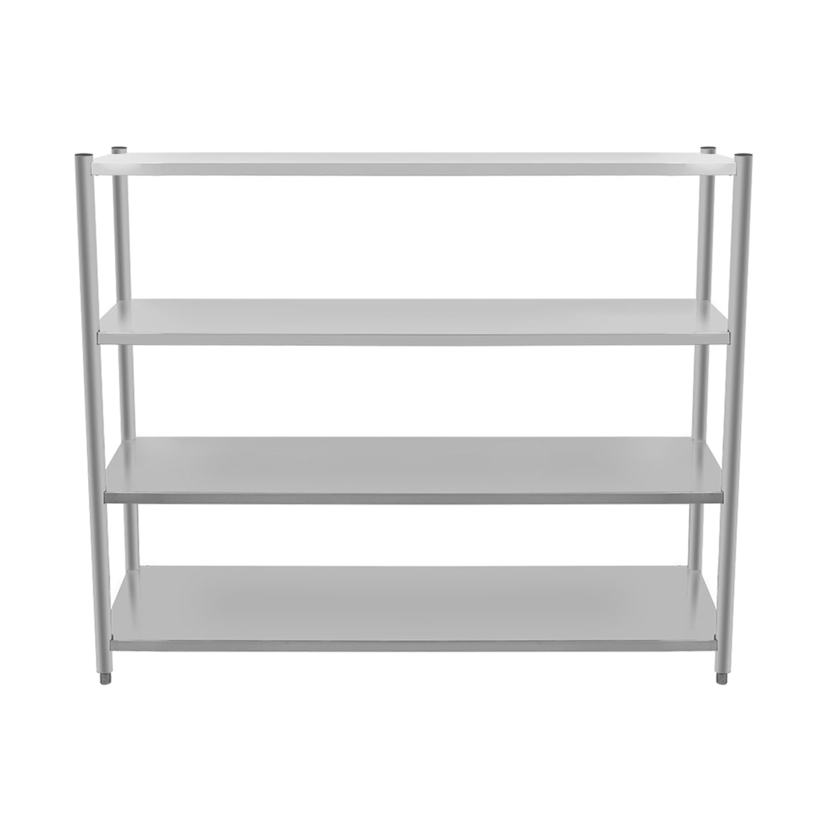 CUBO 4 Tier Kitchen Shelving Unit 1800mm Stainless Steel CS-4TS-1800