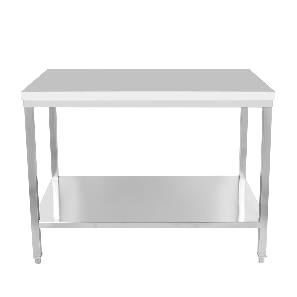 CUBO 2-Laags Roestvrijstalen Werktafel 1200 mm Zonder Achterwand CS-CT-1200