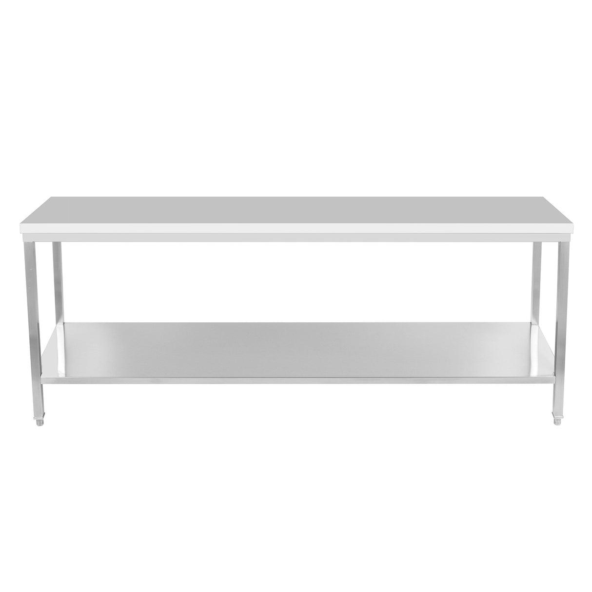 CUBO 2 Tier Stainless Steel Work Table 1800mm Without Backsplash CS-CT-1800