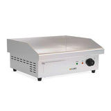 CUBO Elektrische grillplaat 3kW - 55 (B) x 47 (D) x 23 (H) cm - Gladde bovenkant - CS-EG-550