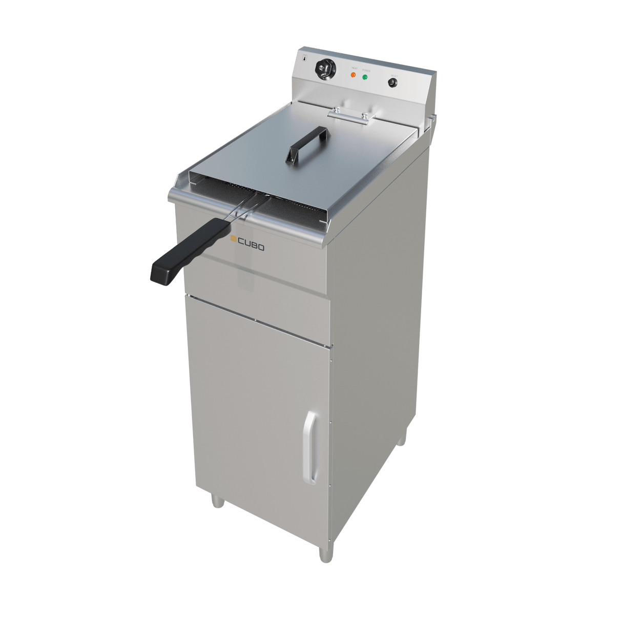 CUBO Fritteuse 12L - Elektrisch, freistehend - CS-FSEF-12S