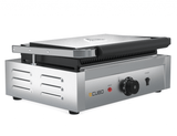 CUBO Kontaktgrill – gerippte Oberseite, flacher Boden – Panini-Maker – CS-GH811L