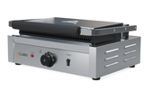 CUBO Kontaktgrill – gerippte Oberseite, flacher Boden – Panini-Maker – CS-GH811L
