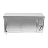 CUBO Wärmeschrank 1400 mm Edelstahl 800 W CS-HC-1400