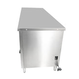 CUBO Wärmeschrank 1500mm Edelstahl 800W CS-HC-1500