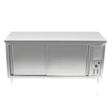 CUBO Wärmeschrank 1500mm Edelstahl 800W CS-HC-1500