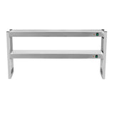 CUBO 2 Tier Gantry Lights 1500mm Stainless Steel CS-HG-1500