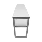 CUBO Doppelstöckiges Wandregal 1400mm Edelstahl CS-OSD-1400